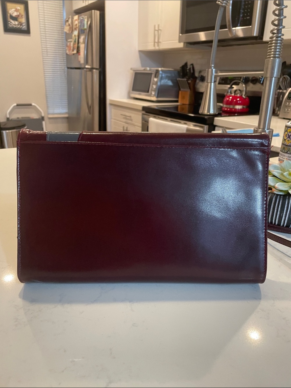 Bally 2-Way Shoulder Bag /
Clutch | Made in Italy |
Burgundy Leather Vintage - Picture 8 of 17